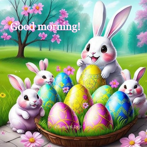 Happy Easter-Good morning!